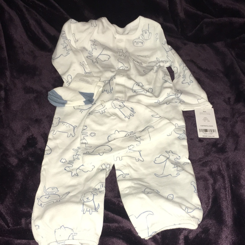 Carters 3pc Take me home set